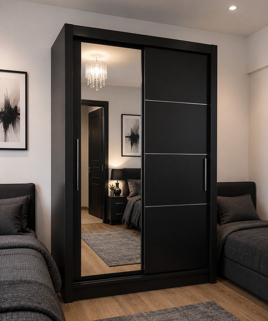 LYON WARDROBE 120cm/150cm/180cm/203cm/250cm - Image 2