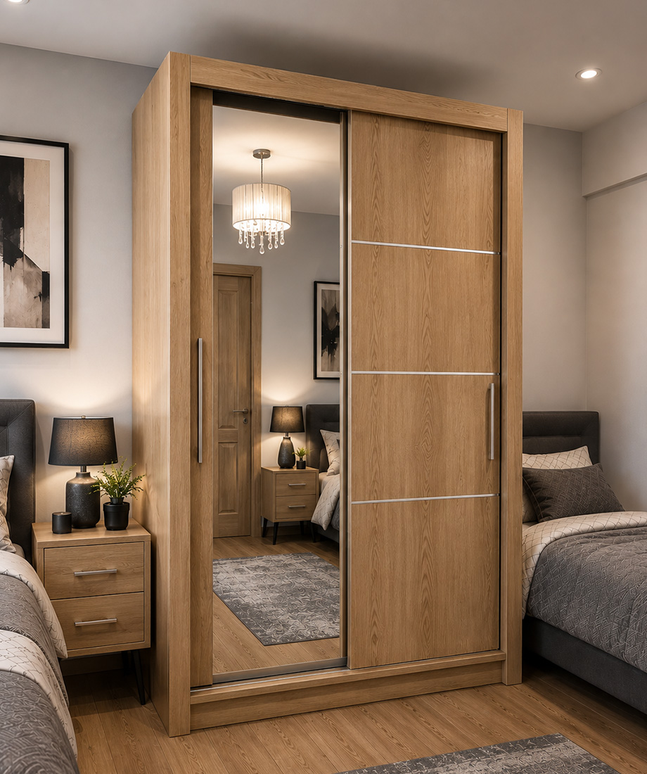 LYON WARDROBE 120cm/150cm/180cm/203cm/250cm - Image 5