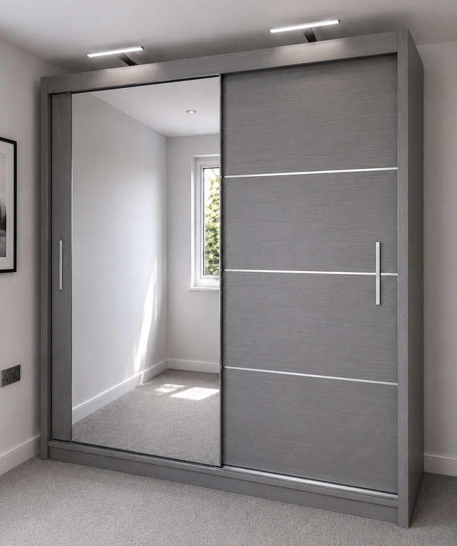 LYON WARDROBE 120cm/150cm/180cm/203cm/250cm - Image 9