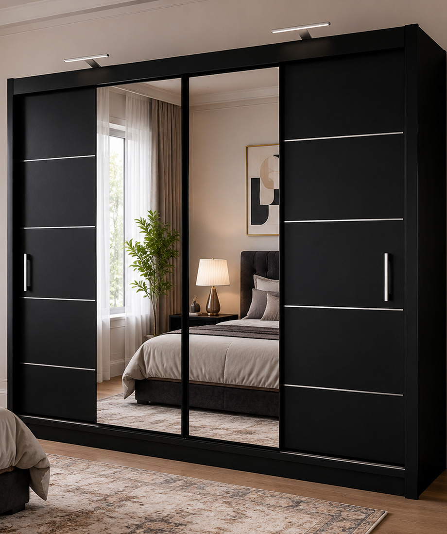 OSLO WARDROBE 150cm/180cm/203cm/250cm - Image 3