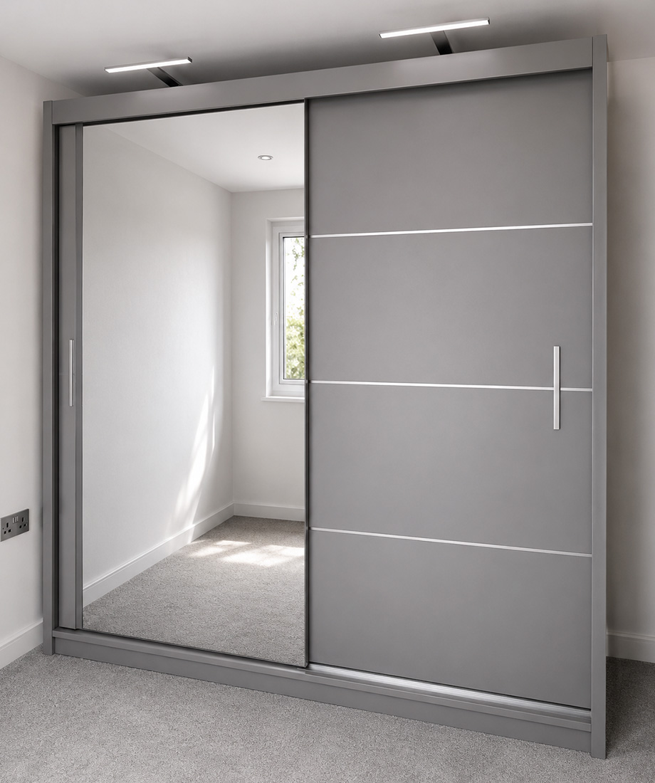 LYON WARDROBE 120cm/150cm/180cm/203cm/250cm - Image 14